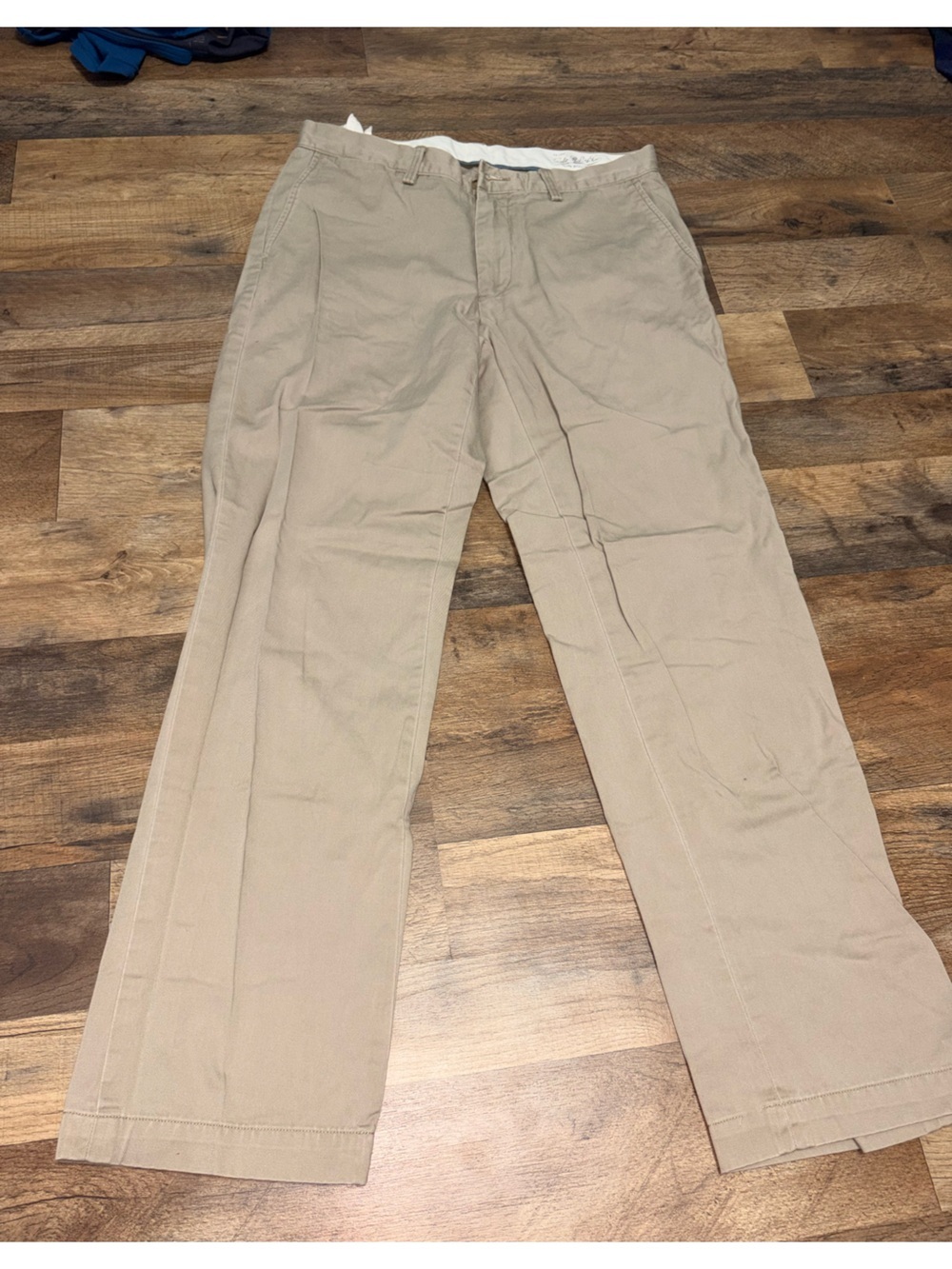 Polo Ralph Lauren Classic Fit Khaki Pants Men’s 33x32 Beige Chinos Preppy - Picture 2 of 6
